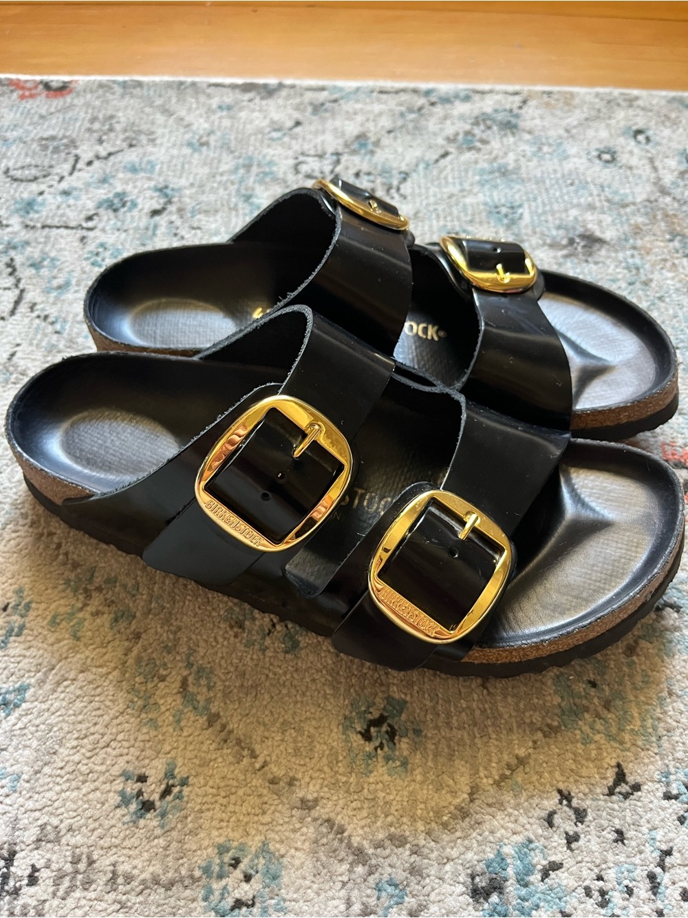 Arizona Big Buckle High Shine Birkenstock
